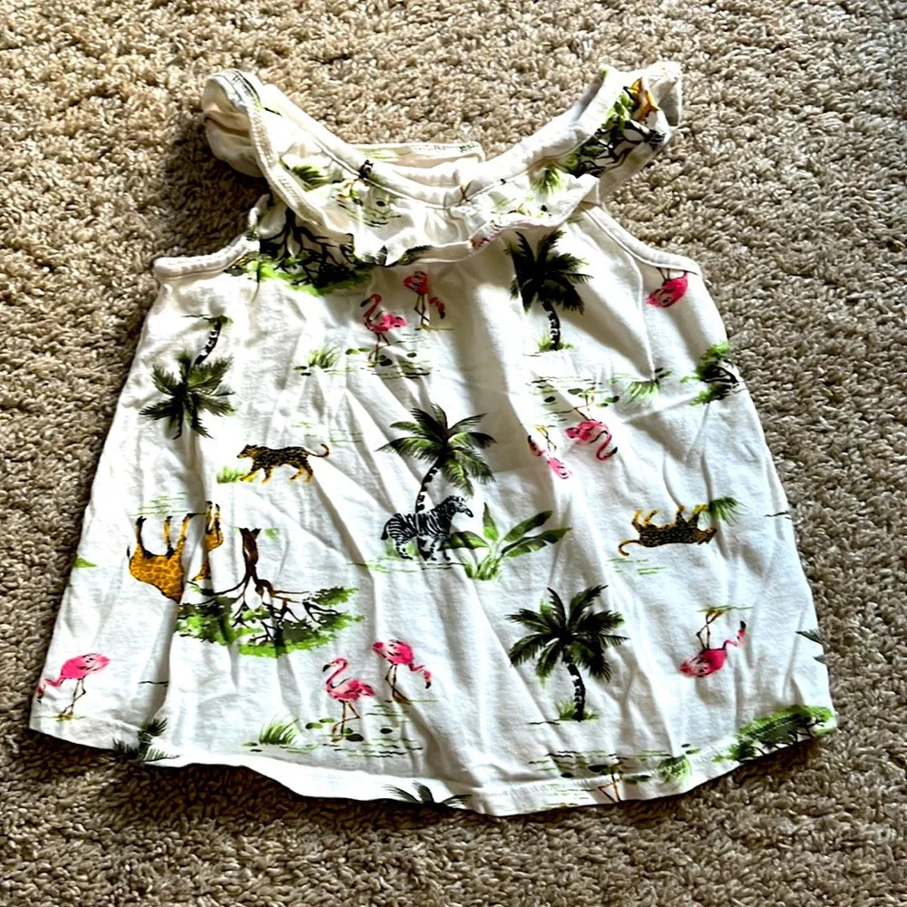 Safari π tank top
